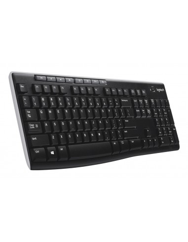 Logitech K270 клавиатура РЧ безжичен...